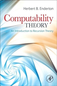 Enlarge image Cover: Computability Theory - Academic Press