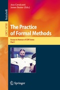 Cover: The Practice of Formal Methods - Springer