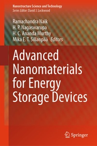 Abbildung von: Advanced Nanomaterials for Energy Storage Devices - Springer