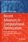 Cover: Recent Advances in Computational Optimization - Springer