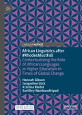 Cover: African Linguistics after #RhodesMustFall - Palgrave Macmillan