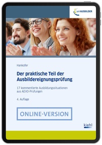 Abbildung von: Der praktische Teil der Ausbildereignungsprüfung - NWB