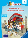 Cover: Leserabe 2. Lesestufe - Auf hei&szlig;er Spur - Die Detektive von London - Ravensburger