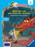 Cover: Leserabe 2. Lesestufe - Ritter Rafi und das Feuer des Drachen - Ravensburger