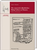 Bild: Die sumerisch-akkadischen Balag-Gebete an Ninurta - Harrassowitz Verlag