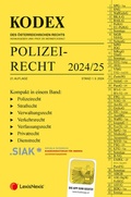 Bild: KODEX Polizeirecht 2024/25 - inkl. App - LexisNexis Verlag ARD ORAC GmbH