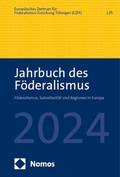 Abbildung von: Jahrbuch des Föderalismus 2024 - Nomos