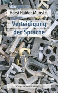 Abbildung von: Verteidigung der Sprache - Königshausen & Neumann