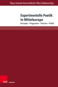 Cover: Experimentelle Poetik in Mitteleuropa - Brill Deutschland