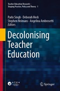 Cover: Decolonising Teacher Education - Springer