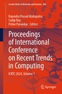 Cover: Proceedings of International Conference on Recent Trends in Computing - Springer