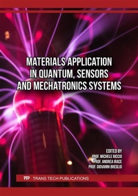 Abbildung von: Materials Application in Quantum, Sensors and Mechatronics Systems - Trans Tech Publications Ltd