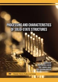 Abbildung von: Processing and Characteristics of Solid-State Structures - Trans Tech Publications Ltd