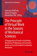 Cover: The Principle of Virtual Work in the Sources of Mechanical Sciences - Springer