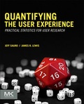 Cover: Quantifying the User Experience - Morgan Kaufmann