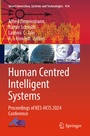 Cover: Human Centred Intelligent Systems - Springer