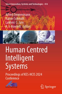 Enlarge image Cover: Human Centred Intelligent Systems - Springer