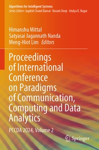 Enlarge image Cover: Proceedings of International Conference on Paradigms of Communication, Computing and Data Analytics - Springer