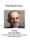 Cover: Tristia. Secondo libro - Bruno Osimo
