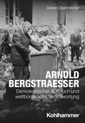 Cover: Arnold Bergstraesser - Kohlhammer