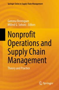 Abbildung von: Nonprofit Operations and Supply Chain Management - Springer