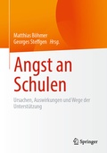 Cover: Angst an Schulen - Springer