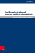 Abbildung von: Cloud-Computing-Verträge nach Umsetzung der Digitale-Inhalte-Richtlinie - Brill Deutschland