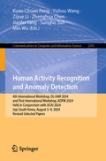 Cover: Human Activity Recognition and Anomaly Detection - Springer