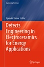 Cover: Defects Engineering in Electroceramics for Energy Applications - Springer