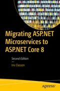 Cover: Migrating ASP.NET Microservices to ASP.NET Core 8 - APress
