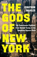 Cover: The Gods of New York - Hutchinson Heinemann