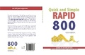 Cover: Quick And Simple Rapid 800 Cookbook - Lose Weight Fast - Iota Publishing Limited