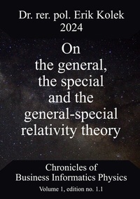 Abbildung von: On the general, the special and the general-special relativity theory - BoD - Books on Demand