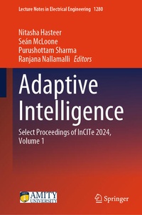 Enlarge image Cover: Adaptive Intelligence - Springer