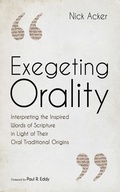 Cover: Exegeting Orality - Wipf & Stock Publishers