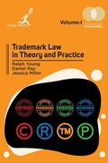 Cover: Trademark Law in Theory and Practice Vol 1 - Kruger Brentt Publisher Uk. Ltd.