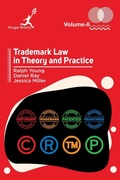 Cover: Trademark Law in Theory and Practice Vol 2 - Kruger Brentt Publisher Uk. Ltd.