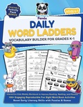 Cover: Daily Word Ladders and Vocabulary Builder for Grades K-1 - Polymath Panda