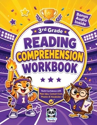 Enlarge image Cover: 3rd Grade Reading Comprehension Activity Workbook - Polymath Panda