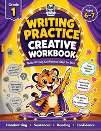 Enlarge image Cover: Writing Practice Creative Workbook for Grade 1 - Polymath Panda