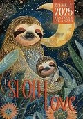 Cover: Sloth Love 2025 Weekly Planner and Organizer - Soggy Nomad Press