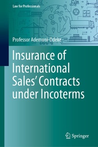 Abbildung von: Insurance of International Sales' Contracts under Incoterms - Springer