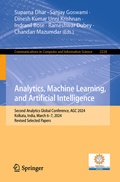 Cover: Analytics, Machine Learning, and Artificial Intelligence - Springer