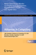 Cover: Advances in Computing - Springer