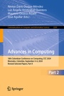 Cover: Advances in Computing - Springer