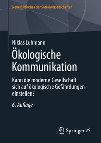 Abbildung von: Ökologische Kommunikation - Springer VS