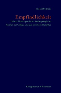 Abbildung von: Empfindlichkeit - Königshausen & Neumann