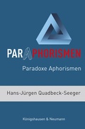 Cover: Paraphorismen - K&ouml;nigshausen & Neumann