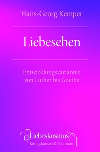 Abbildung von: Liebesehen - Königshausen & Neumann