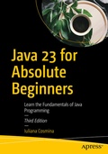 Cover: Java 23 for Absolute Beginners - APress